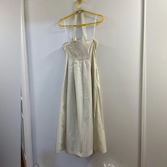12. A New Day - Women's Midi Halter Dress - A New Day Cream - Picture 13 of 16